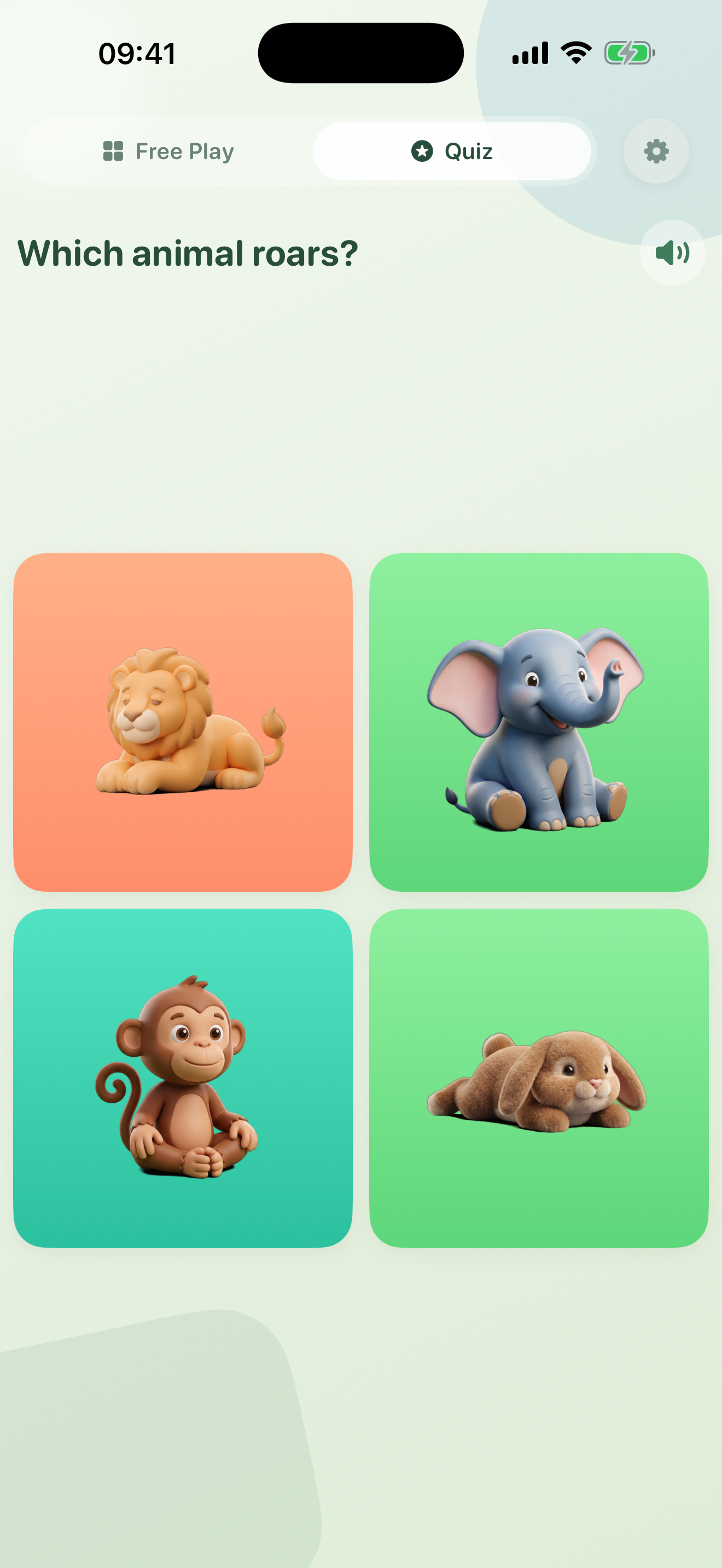 LumiNest: Nature: quiz mode